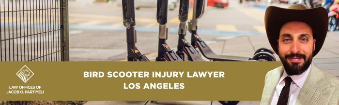 Los Angeles Bird Scooter Accident Attorney - Scooter Injury
